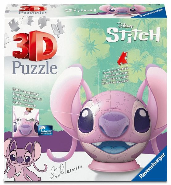 3D Puzzle-Ball Disney Stitch - Angel 3D Puzzle-Ball Disney Stitch - Angel