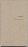 In Prose In Prose