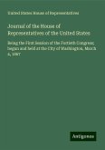 Journal of the House of Representatives of the United States Journal of the House of Representatives of the United States