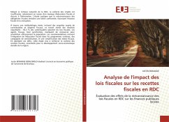 Cover Analyse de l'impact des lois fiscales sur les recettes fiscales en RDC