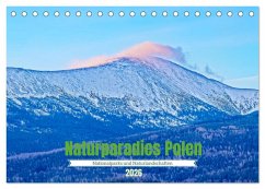Naturparadies Polen (Tischkalender 2026 DIN A5 quer), CALVENDO Monatskalender