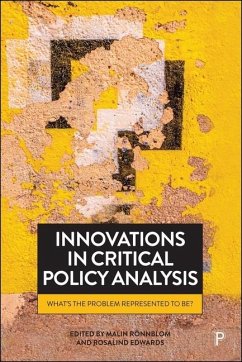 Innovations in Critical Policy Analysis Innovations in Critical Policy Analysis