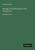 Beiträge zur Erklärung des alten Testamentes Beiträge zur Erklärung des alten Testamentes