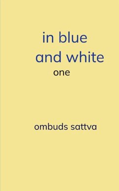 Cover in blue and white