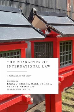 Cover The Character of International Law