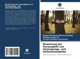 Bewertung der Genauigkeit von Verjüngungs- und Volumenmodellen