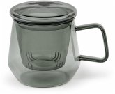 Bredemeijer Tea for one Livorno 350ml Glas schwarz 165041 Bredemeijer Tea for one Livorno 350ml Glas schwarz 165041
