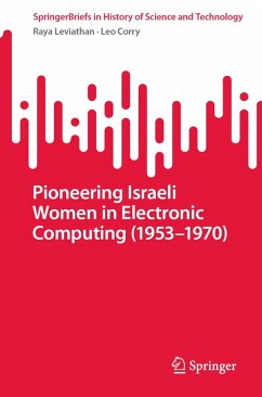 Cover Pioneering Israeli Women in Electronic Computing (1953-1970) (eBook, PDF)