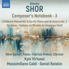 Shor: Composer'S Notebook,Vol. 3 - Caldi,Massimiliano/Geniet,Rémi/Kyiv Virtuosi Orche