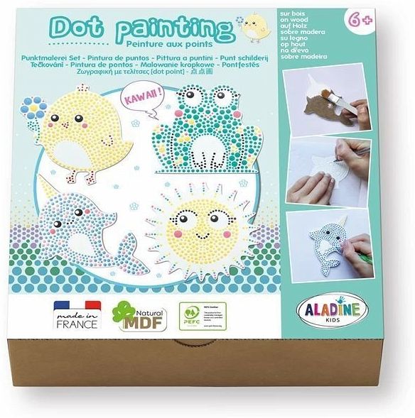 ALADINE 3085481 - Punktmalerei Set Kawaii