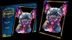 Cover COLLECTION SEQUINS 3220361 - Paillettenkunst PopArt Hund