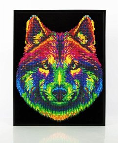 Cover DIAMOND DOTZ 2594370 - Diamond Painting Neon Wolf