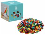 PLUS PLUS 9603976 - 600 Kreativ Bausteine Regenbogen