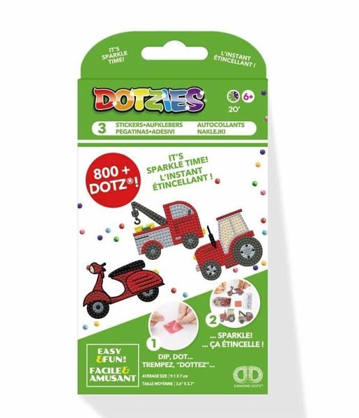 DOTZIES BY DIAMOND DOTZ 2592756 - Diamond Painting Sticker Fahrzeuge