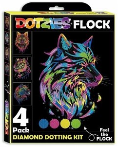 Cover DOTZIES BY DIAMOND DOTZ - Diamond Painting Neon Raubkatzen