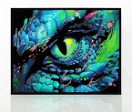 DIAMOND DOTZ 2594356 - Diamond Painting Neon Drachenauge