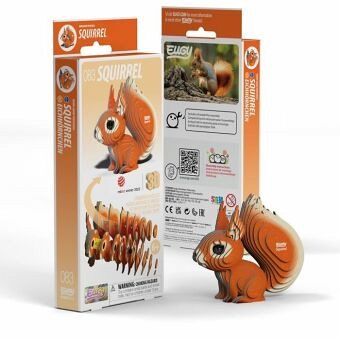 EUGY - 3D Bastelset Eichhörnchen