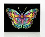 DIAMOND DOTZ 2594366 - Diamond Painting Neon Schmetterling