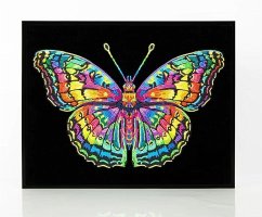 Cover DIAMOND DOTZ 2594366 - Diamond Painting Neon Schmetterling