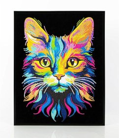 Cover DIAMOND DOTZ 2594365 - Diamond Painting Neon Katze