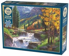 Cover COBBLE HILL PUZZLES 3845112 - Bären am Wasserfall 500 Teile