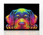 DIAMOND DOTZ 2594368 - Diamond Painting Neon Hundewelpen
