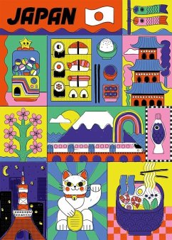 Cover POPPIK 1841282 - Mosaikposter Japan