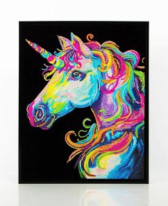 Cover DIAMOND DOTZ 2594358 - Diamond Painting Neon Einhorn