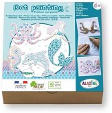 ALADINE 3085483 - Punktmalerei Set Seejungfrau