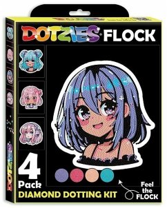 Cover DOTZIES BY DIAMOND DOTZ 2594444 - Diamond Painting Neon Anime Mädchen