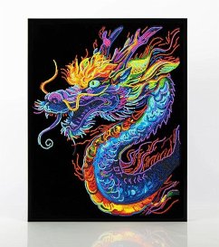 Cover DIAMOND DOTZ 2594355 - Diamond Painting Neon Drache