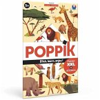 POPPIK - Sticker Lernposter Savanne