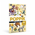 POPPIK 1841263 - Sticker Lernposter Pferde