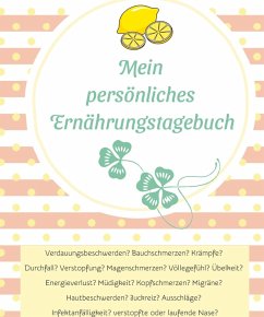 Cover Mein persönliches Ernährungstagebuch
