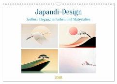 Cover Japandi-Design (Wandkalender 2026 DIN A3 quer), CALVENDO Monatskalender