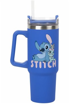 Cover Stitch Blue 900ml Multiway Travel Cup and Straw