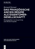 Das französische Ancien Régime als Eigentümergesellschaft? (eBook, ePUB)