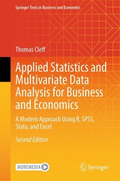 Applied Statistics and Multivariate Data Analysis for Business and Economics (eBook, PDF) - Cleff, Thomas