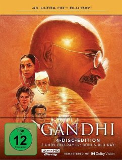 Gandhi 4K Ultra HD Blu-ray + Blu-ray / Limited Steelbook