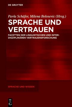 Sprache und Vertrauen (eBook, ePUB) Cover Sprache und Vertrauen (eBook, ePUB)