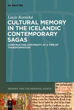 Cover Cultural Memory in the Icelandic Contemporary Sagas (eBook, ePUB)