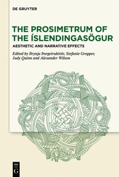 Cover The Prosimetrum of the Íslendingasögur (eBook, ePUB)