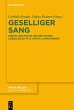 Geselliger Sang (eBook, ePUB) - Bild 1