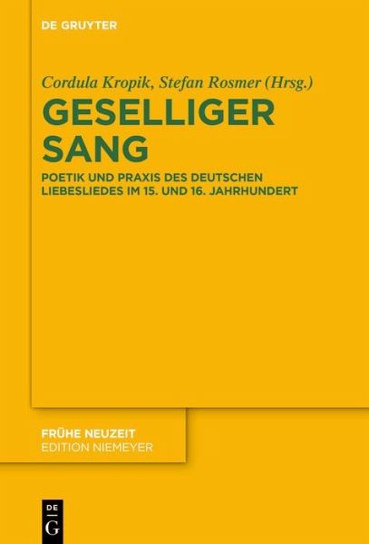 Geselliger Sang (eBook, ePUB)
