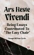 Ars Recte Vivendi Being Essays... - Bild 1