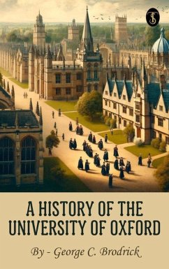 Cover A history of the University of Oxford (eBook, ePUB)