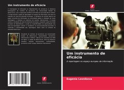Cover Um instrumento de eficácia