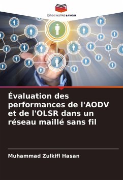 Cover Évaluation des performances de l'AODV et de l'OLSR dans un réseau maillé sans fil