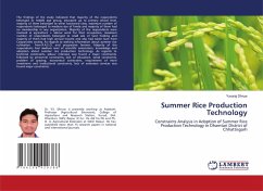 Summer Rice Production Technology Summer Rice Production Technology