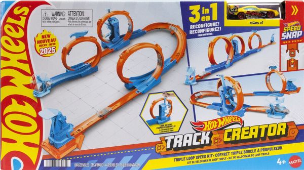 Hot Wheels Track Creator Dreifacher Looping Hot Wheels Track Creator Dreifacher Looping